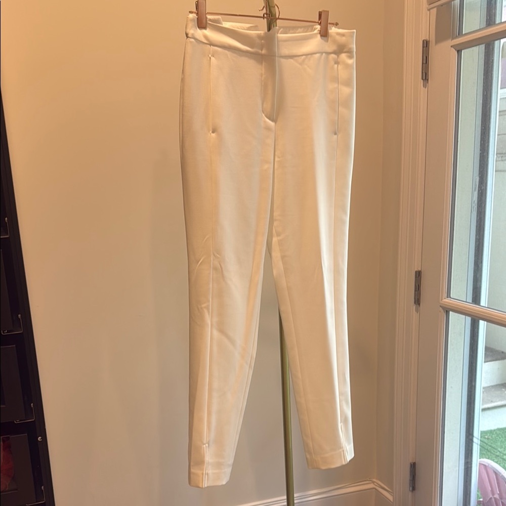 BCBG Elegant White Trousers